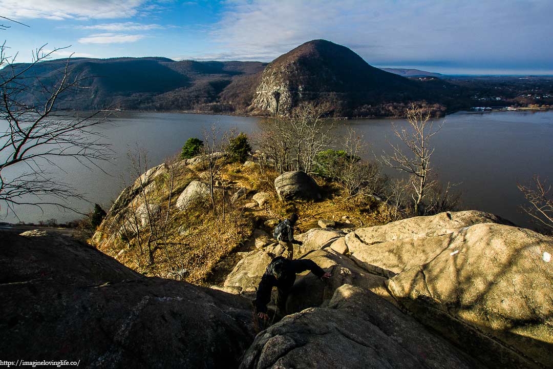 white trail rock scramble